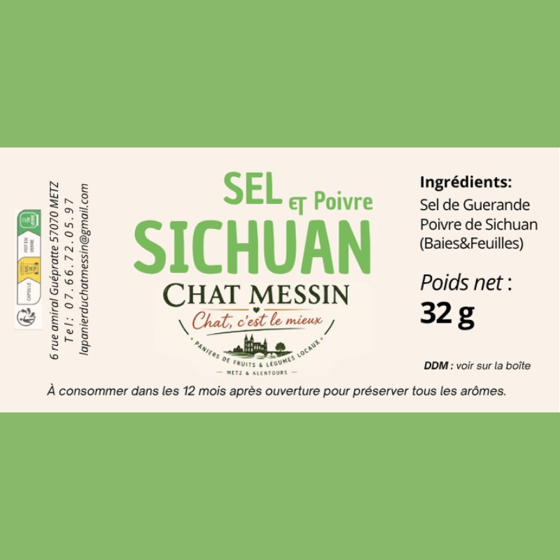 SEL au poivre de SICHUAN