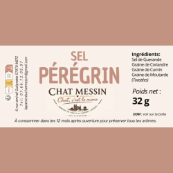 SEL PÉRÉGRIN - Sel aux graines du voyageurs toastées