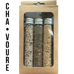 PACK de Tubes de Sels CHA'VOURE Composés par Le Chat Messin