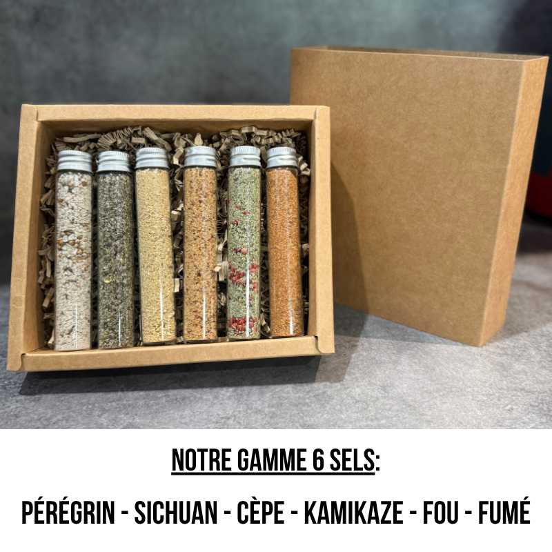 PACK 6 TUBES - Sels du CHAT MESSIN